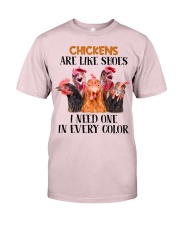 Chicken like shoes chicken lover Premium Fit Mens Tee tile