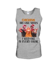 Chicken like shoes chicken lover Unisex Tank tile