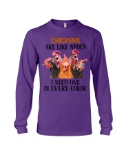 Chicken like shoes chicken lover Long Sleeve Tee tile