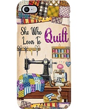 Quilting Who loves to quilt Gift for you Phone Case i-phone-8-case