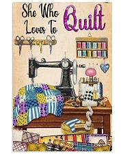 Quilting Who loves to quilt Gift for you Vertical Poster tile