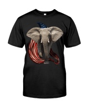 Elephant cool and freedom elephant lovers Classic T-Shirt front