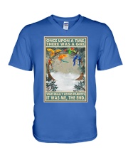 Parrot it was me birds lovers V-Neck T-Shirt tile