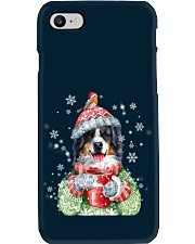 Bernese mountain dog warm winter christmas gift Phone Case tile