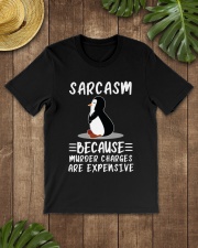 Penguin sarcasm because penguin lovers Classic T-Shirt lifestyle-mens-crewneck-front-18