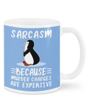 Penguin sarcasm because penguin lovers Mugs tile