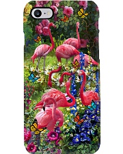 Flamingo roses flamingo lovers Phone Case i-phone-8-case