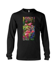 Flamingo roses flamingo lovers Long Sleeve Tee tile