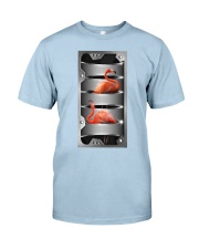 Flamingo cool and cute bird lover Classic T-Shirt tile