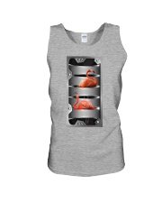 Flamingo cool and cute bird lover Unisex Tank tile