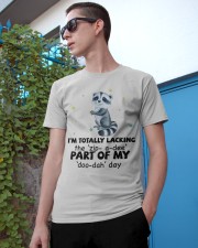 Raccoon i am totally raccoon lover Classic T-Shirt apparel-classic-tshirt-lifestyle-17
