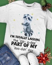 Raccoon i am totally raccoon lover Classic T-Shirt apparel-classic-tshirt-lifestyle-back-69