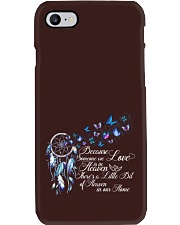 Butterfly because someone we love gift for you Phone Case tile
