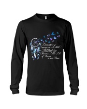 Butterfly because someone we love gift for you Long Sleeve Tee front
