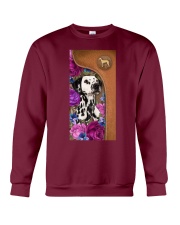 Dalmatian magical dalmatian lover dog mom Crewneck Sweatshirt tile