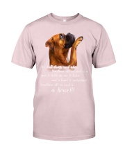 Boxer a paw to hold Premium Fit Mens Tee tile