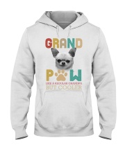 Chihuahua grand paw chihuahua lovers dog moms Hooded Sweatshirt tile