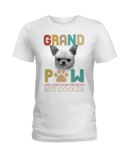 Chihuahua grand paw chihuahua lovers dog moms Ladies T-Shirt tile