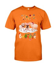 Pig believe gift for pig lovers gift for you Classic T-Shirt tile