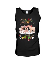 Pig believe gift for pig lovers gift for you Unisex Tank tile