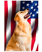Golden American flag Gift for you Vertical Poster tile