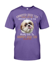 Shih Tzu Grouchy Ball of fur Gift for you Premium Fit Mens Tee tile
