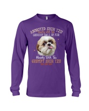 Shih Tzu Grouchy Ball of fur Gift for you Long Sleeve Tee tile