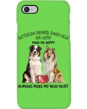 Australian SPD-Collie and Coffee Gift for you Phone Case tile