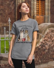 Australian SPD-Collie and Coffee Gift for you Classic T-Shirt apparel-classic-tshirt-lifestyle-06