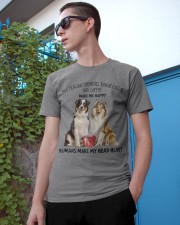 Australian SPD-Collie and Coffee Gift for you Classic T-Shirt apparel-classic-tshirt-lifestyle-17
