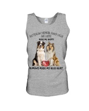 Australian SPD-Collie and Coffee Gift for you Unisex Tank tile