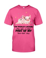 Pig i am totally pig lovers Classic T-Shirt tile