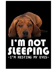 Dachshund resting my eyes dachshund lovers Vertical Poster tile