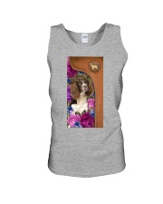 English Springer Spaniel magical dog mom Unisex Tank tile