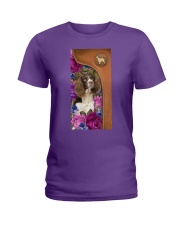 English Springer Spaniel magical dog mom Ladies T-Shirt tile
