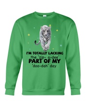 Tiger i am totally tiger lovers Crewneck Sweatshirt tile