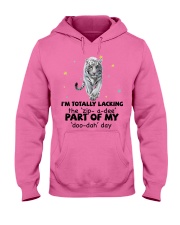 Tiger i am totally tiger lovers Hooded Sweatshirt tile