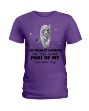 Tiger i am totally tiger lovers Ladies T-Shirt tile