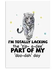 Tiger i am totally tiger lovers Vertical Poster tile