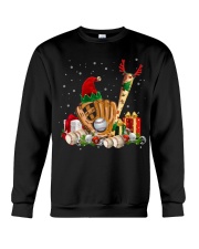 Baseball spirit christmas gift for sport lover Crewneck Sweatshirt front