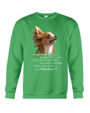 Chihuahua a paw to hold Crewneck Sweatshirt tile