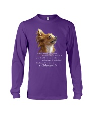 Chihuahua a paw to hold Long Sleeve Tee tile