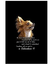 Chihuahua a paw to hold Vertical Poster tile