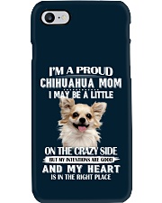 Chihuahua a proud mom chihuahua lover dog mom Phone Case tile