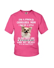 Chihuahua a proud mom chihuahua lover dog mom Youth T-Shirt tile