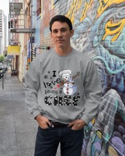 Chef i love being a chef gift for you Crewneck Sweatshirt lifestyle-unisex-sweatshirt-front-2