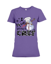 Chef i love being a chef gift for you Premium Fit Ladies Tee tile
