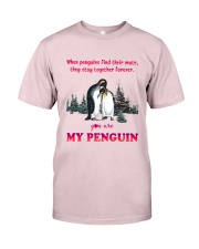 You are my penguin Gift for you Premium Fit Mens Tee tile