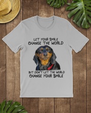 Dachshund your smile dachshund lover dog moms Classic T-Shirt lifestyle-mens-crewneck-front-18