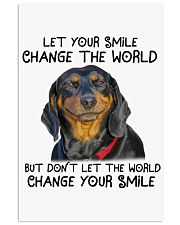 Dachshund your smile dachshund lover dog moms Vertical Poster tile